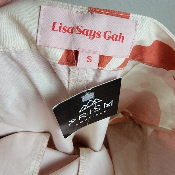 Lisa Says Gah Melinda Trouser in Moo size S NWT - Picture 7 of 9